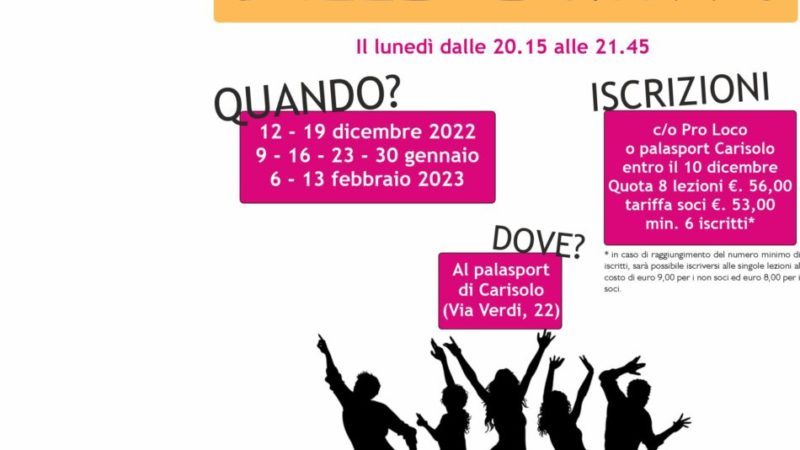 Corsi di balli di gruppo e total body al palasport di Carisolo