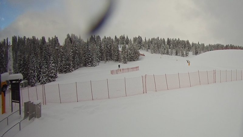 Mezzo metro di neve fresca al Doss del Sabion