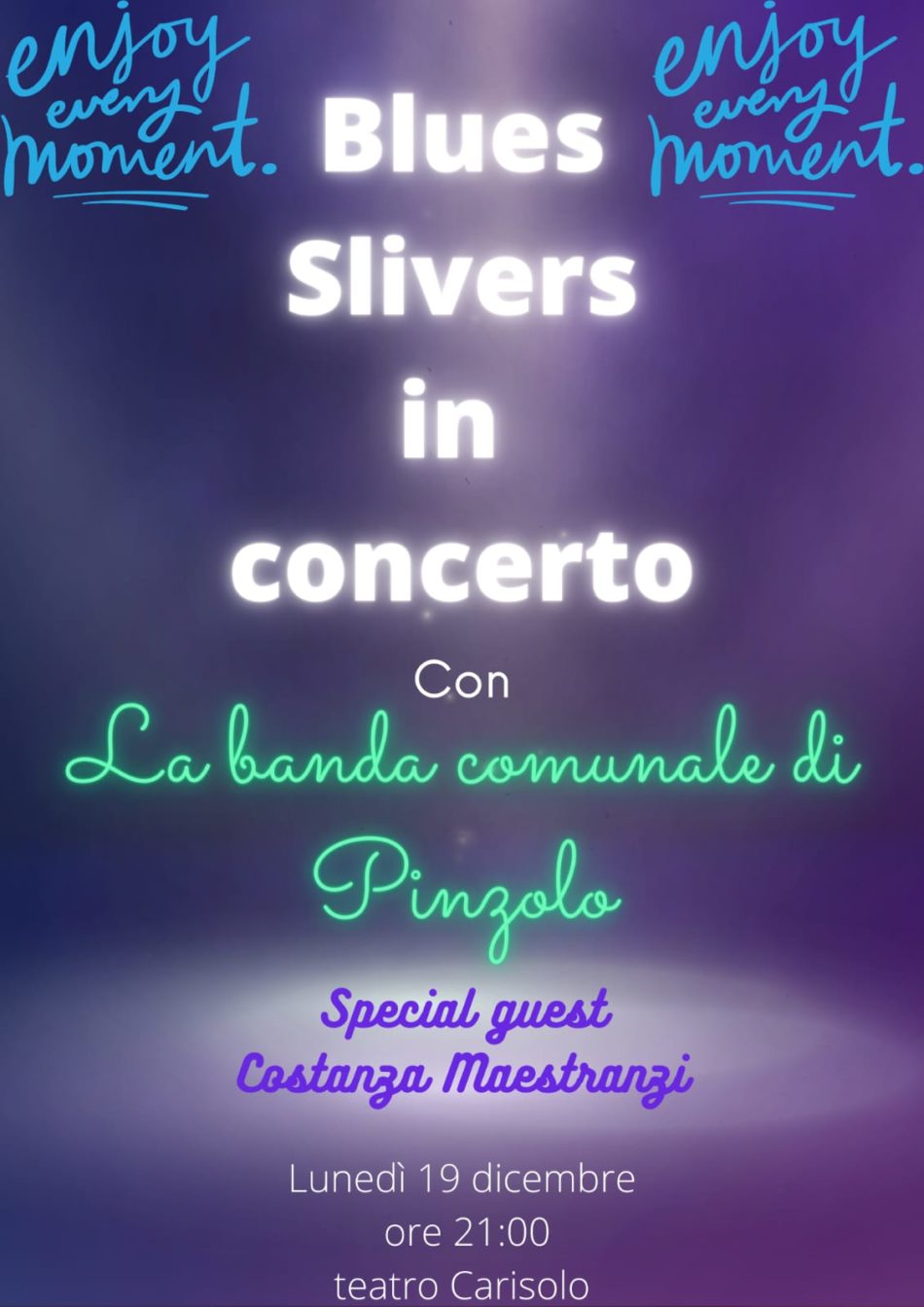 CONCERTO BLUES SLIVERS e BANDA COMUNALE PINZOLO