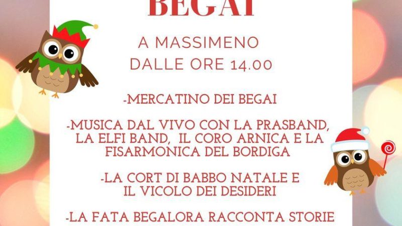 Domenica 18 dicembre: “Natale dei Begai” a Massimeno