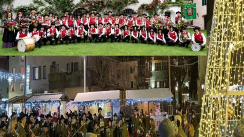 Pinzolo 24 dicembre dalle 17: musica itinerante con gli amici della Banda Comunale di Pinzolo