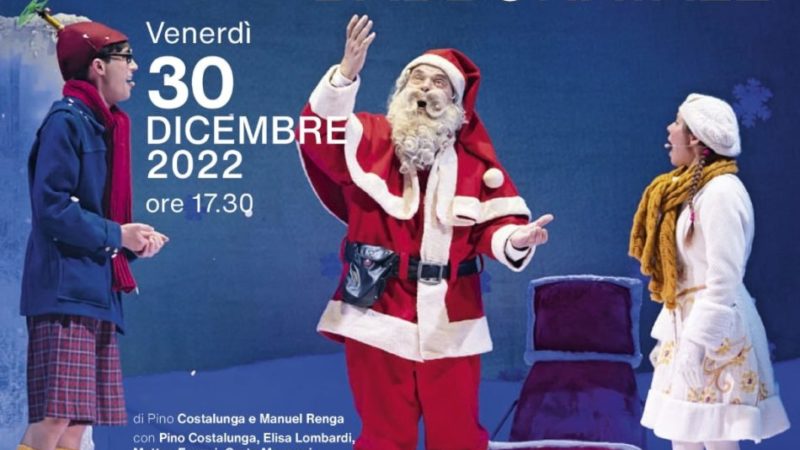 Pinzolo Paladolomiti 30 dicembre ore 17.30: “Bentornato Babbonatale”