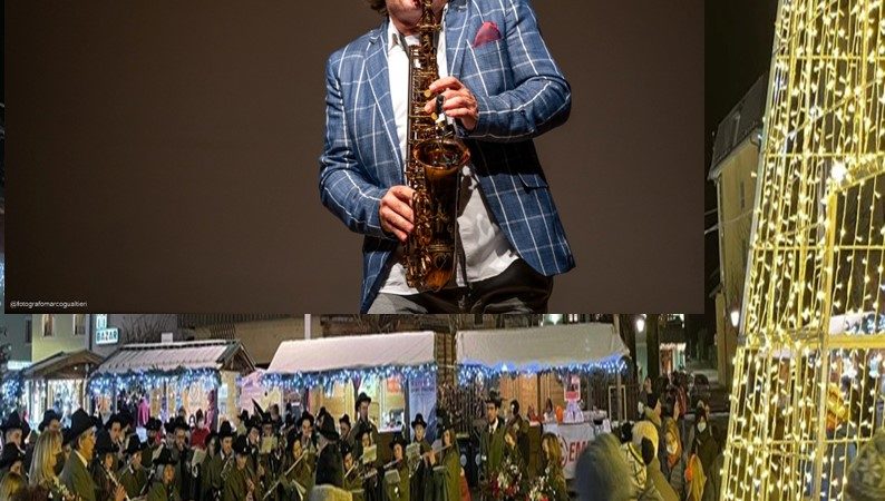 26 dicembre dalle 17: ‘L’Inverno è Pinzolo” con il sax di Ivan Filosi
