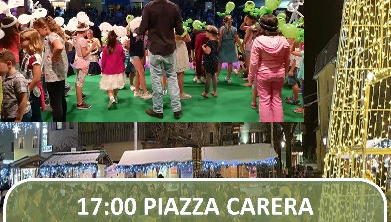 31 dicembre dalle ore 17: “L’Inverno è Pinzolo” – Aspettando Capodanno “Baby Disco Show” e zucchero filato in piazza Carera