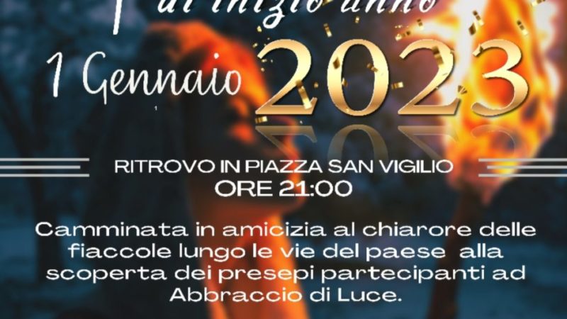 1 gennaio: Fiaccolata di Inizio anno a Spiazzo Rendena