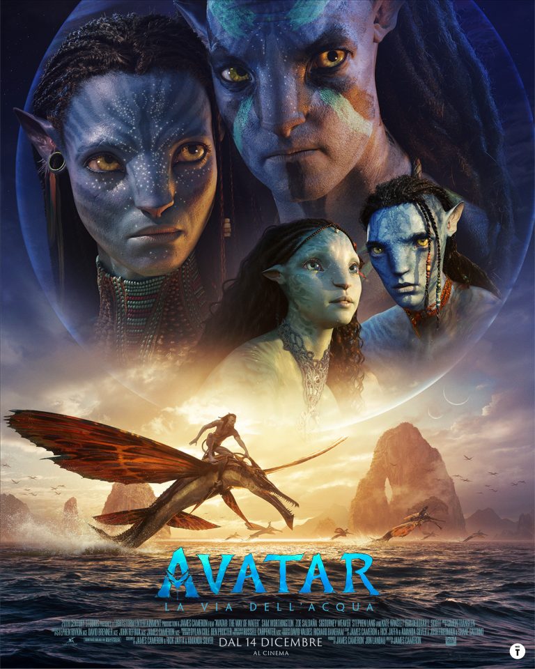 Cinema Pinzolo: “AVATAR La via dell’acqua” oggi 3 gennaio alle ore 21.15