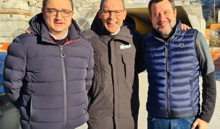 IL TRENTINO, MODELLO PER LE GRANDI INFRASTRUTTURE. LA VISITA DEL MINISTRO MATTEO SALVINI