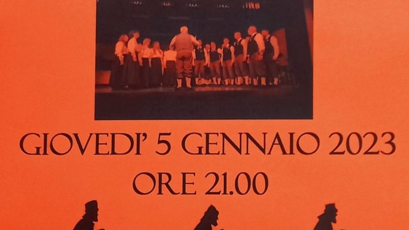 Giustino 5 gennaio ore 21: Coro Croz da la stria in concerto
