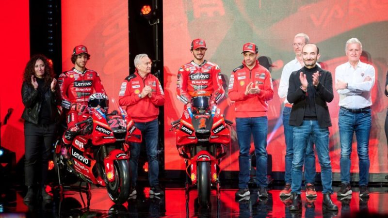 “CAMPIONI IN PISTA”: Ducati ha presentato a Madonna di Campiglio i team ufficiali MotoGP e WorldSBK