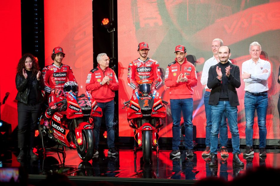 “CAMPIONI IN PISTA”: Ducati ha presentato a Madonna di Campiglio i team ufficiali MotoGP e WorldSBK