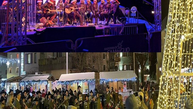 6 gennaio dalle ore 17 – “L’inverno è Pinzolo”: Musica dal vivo in piazza Carera con “LE ROCCE ROSSE”