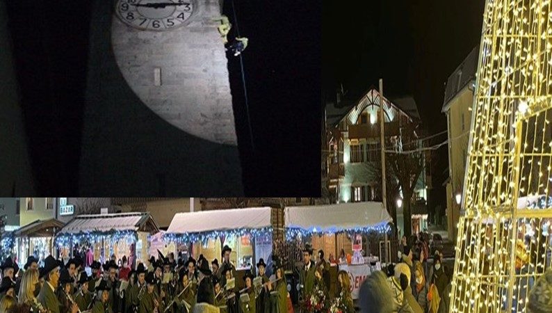 6 gennaio ore 21 – “L’inverno è Pinzolo”:  “LA BEFANA SCENDE DAL CAMPANILE” a cura delle Guide Alpine