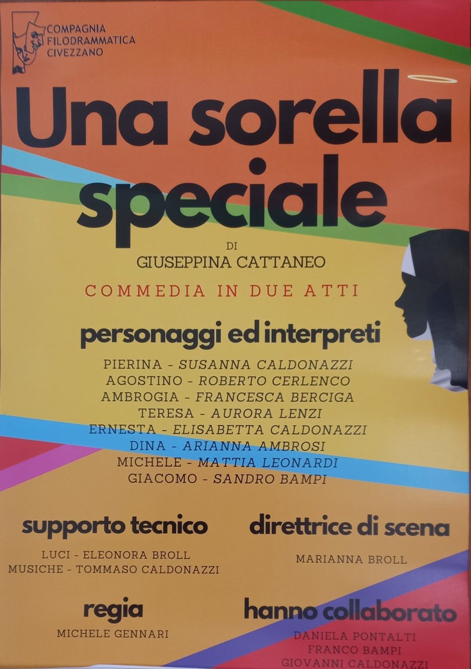 Giustino sabato 21 gennaio: Commedia “Una sorella speciale”
