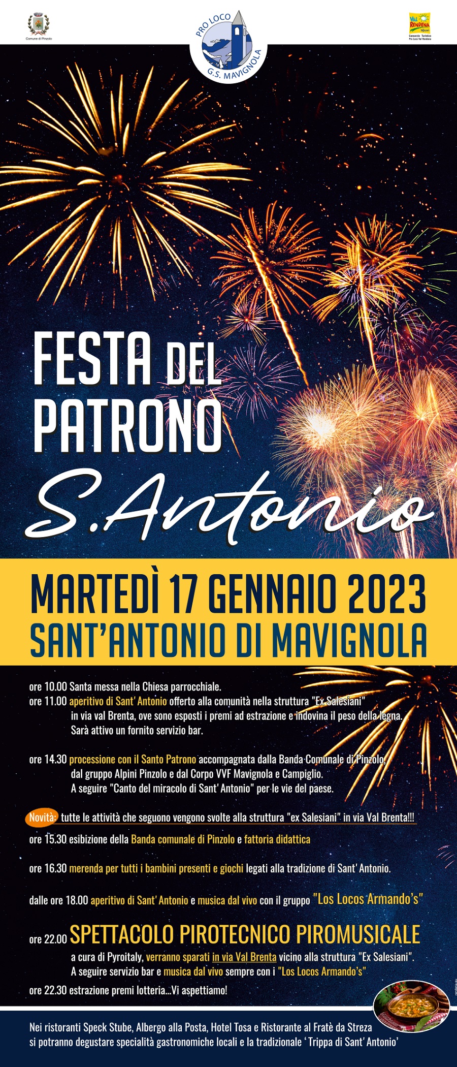 Mavignola 17 gennaio – FESTA DEL PATRONO S.Antonio