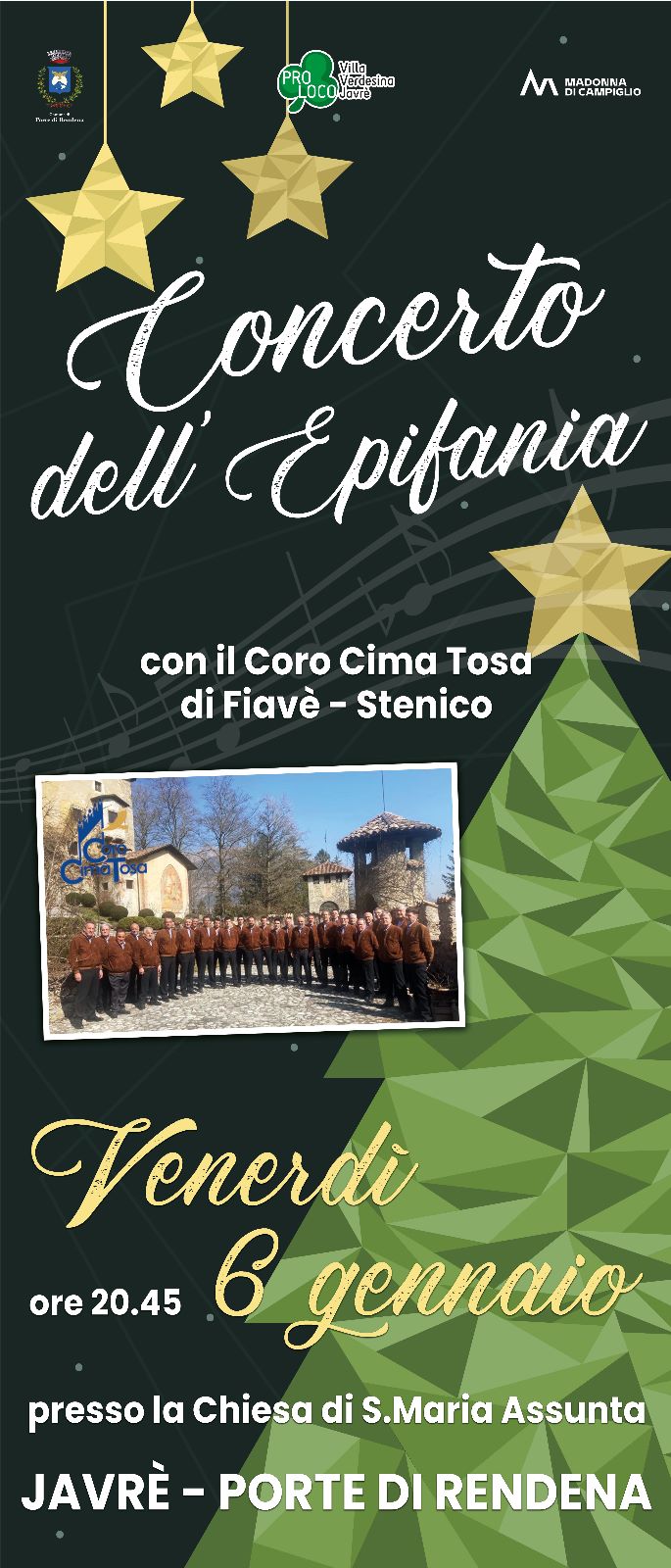 Javrè – Porte di Rendena 6 gennaio: Concerto dell’Epifania