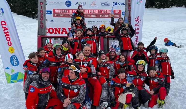 Grande entusiasmo per il Trofeo Saini Glass organizzato da ACVR sulle piste di Pinzolo.