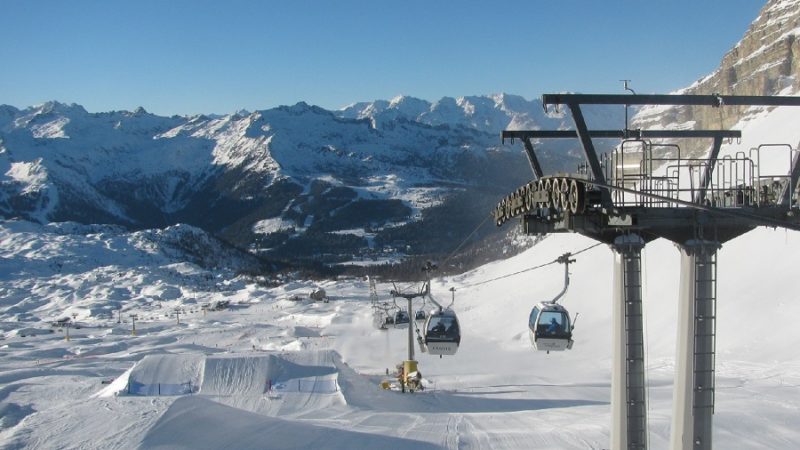E’ tornato il sole sulla skiarea Campiglio