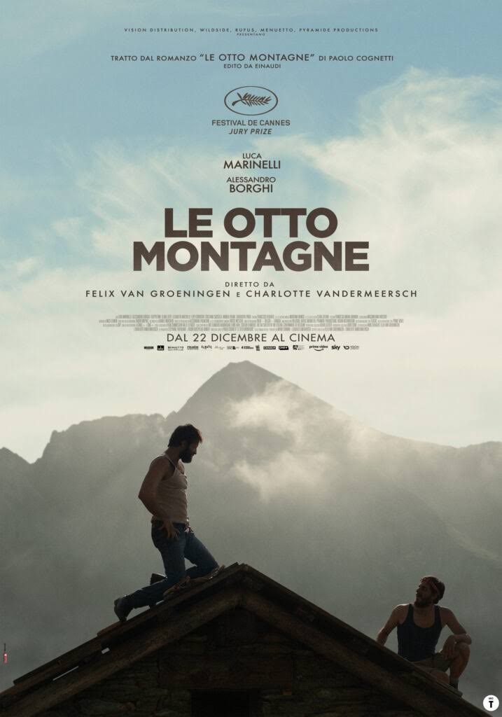 Torna il grande cinema a Pinzolo; Mercoledì 23 agosto ore 21 – “Le otto montagne” a solo 3,5 euro PROIEZIONE EXTRA