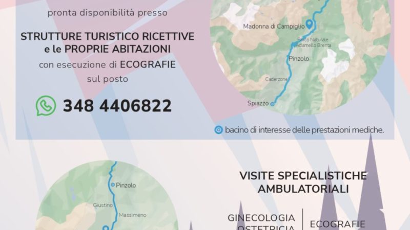 Prossima apertura di uno Studio Medico a Pinzolo della Dott.ssa Barbara Muschiato