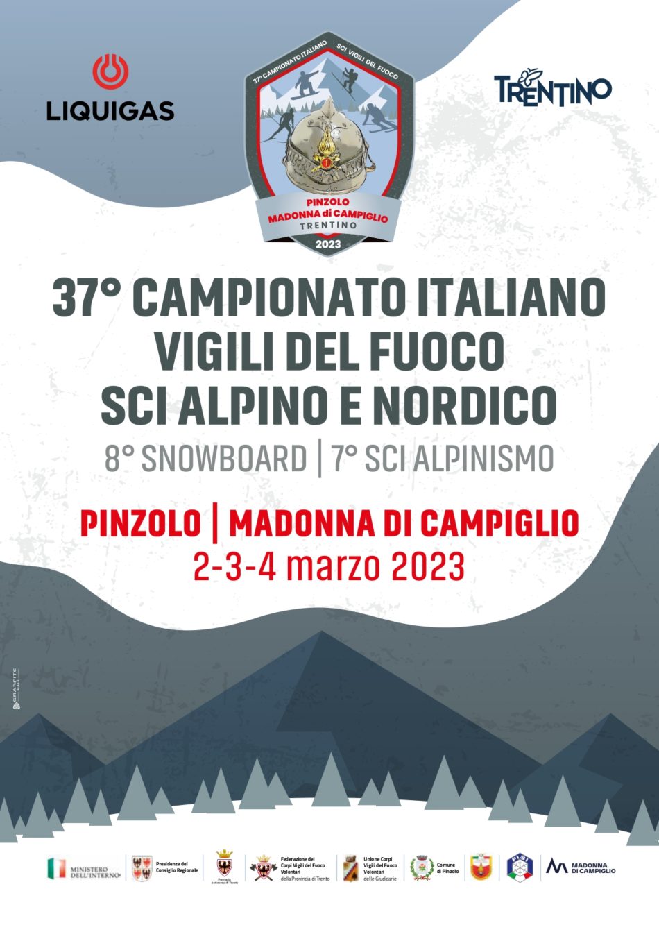 37° Campionato Italiano Vigili del Fuoco – Pinzolo Madonna di Campiglio 2-3-4 marzo 2023