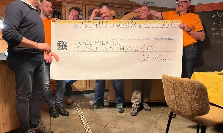 Ringraziamento a tutti i volontari dell’Associazione Amici del PAOLIN di Preore