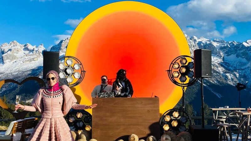 Matrimonio da mille e una notte al cospetto delle Dolomiti di Brenta