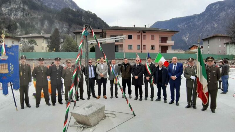 Nuova Scuola Primaria di Storo, posata la prima pietra