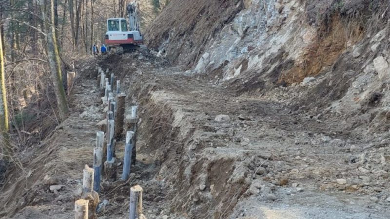 Porte di Rendena – In sicurezza la strada sopra Verdesina