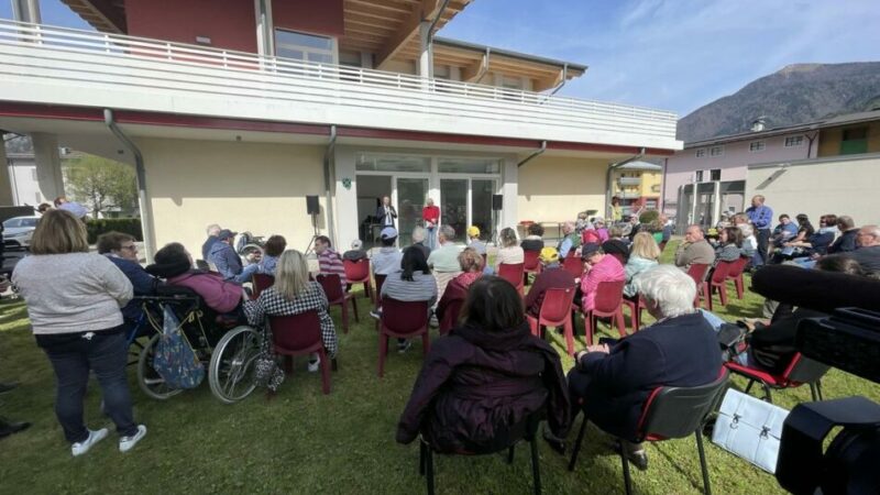 Inaugurata a Tione la nuova comunità alloggio Anffas