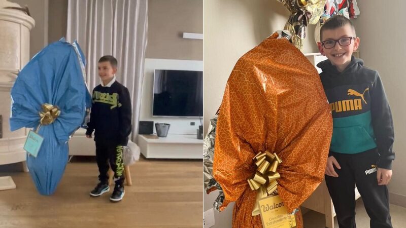 Tommaso, un bambino molto fortunato!