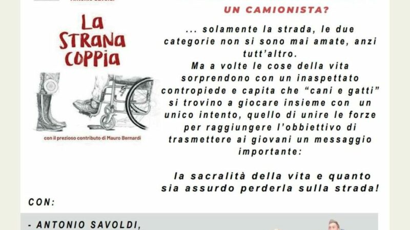 Bocenago 20 aprile: Presentazione del libro “La strana coppia”
