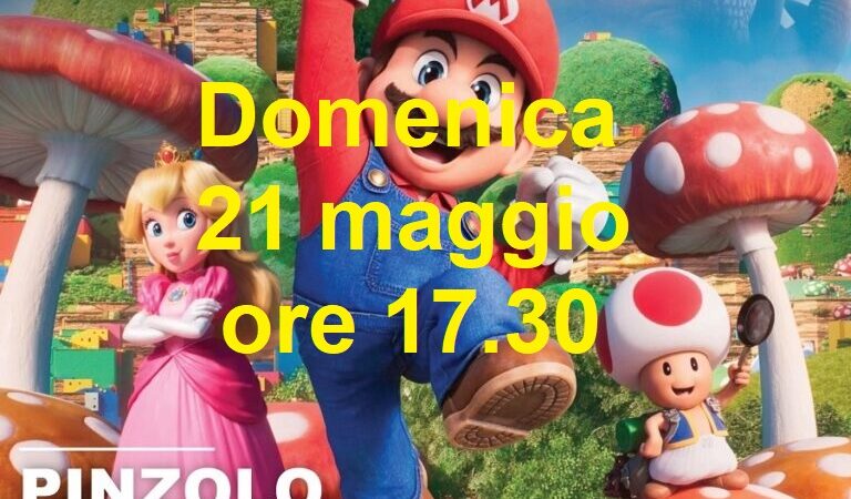 Il grande cinema per bambini torna al Paladolomiti: domenica 21 maggio ore 17.30 SUPER MARIO BROS