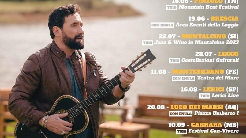 TIROMANCINO – A Pinzolo la prima tappa del “summer tour 2023”