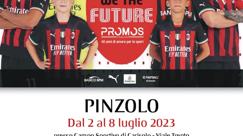 Milan Junior Camp a Pinzolo dal 2 all’8 luglio