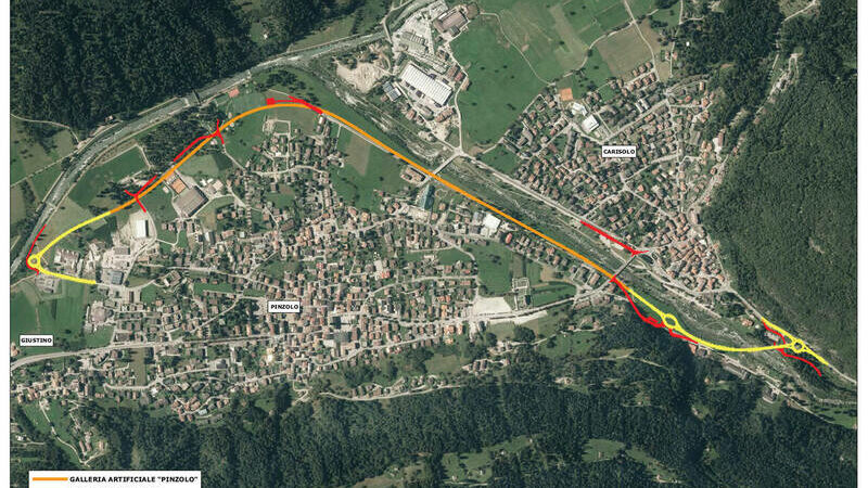VARIANTE DI PINZOLO, AGGIUDICATO L’APPALTO DA 90 MILIONI