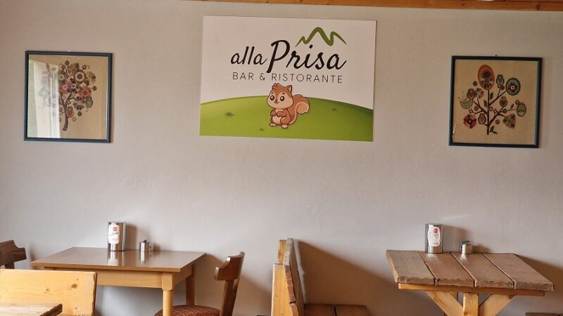Ha riaperto il bar ristorante “Alla Prisa”
