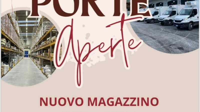 Sabato 24 giugno dalle 13 alle 19: Porte aperte del NUOVO MAGAZZINO “SDG” alla Pineta Giustino