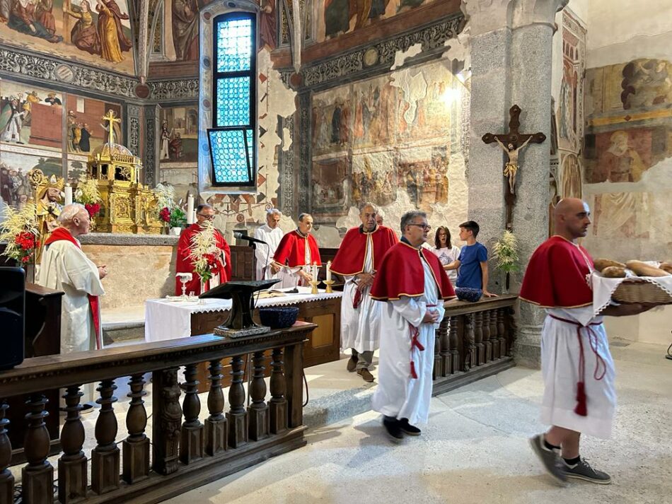 Tanti fedeli alla festa di san Vigilio a Pinzolo