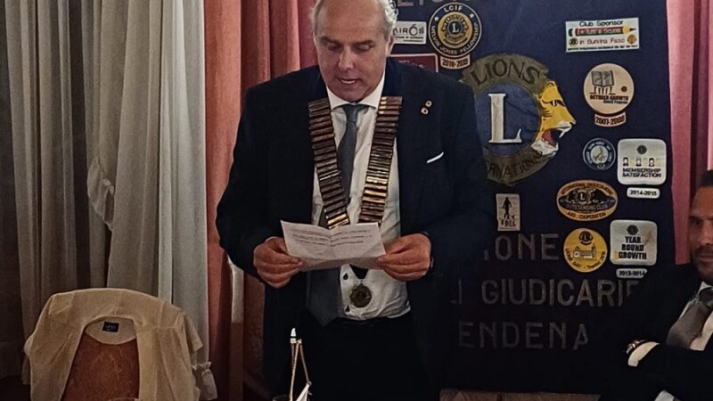 Mauro Collini, nuovo presidente del Lions Club