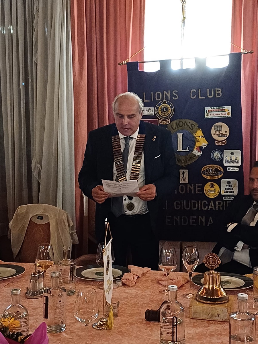 Mauro Collini, nuovo presidente del Lions Club