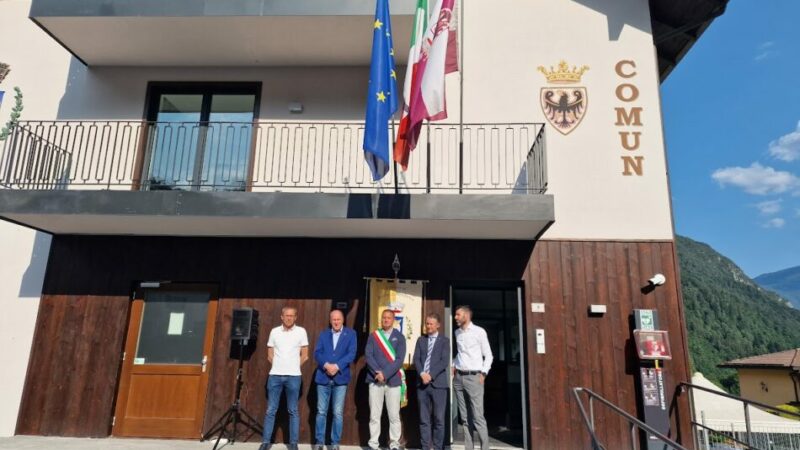 Porte di Rendena – Inaugurato il nuovo municipio