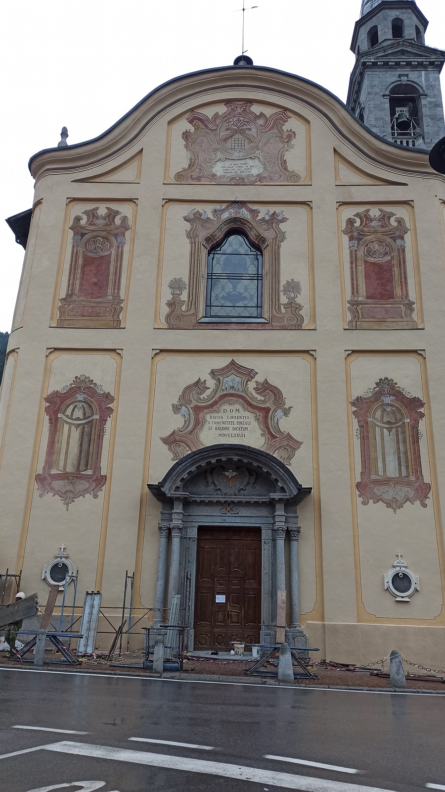 La chiesa di san Lorenzo di Pinzolo si è rifatta il “look”