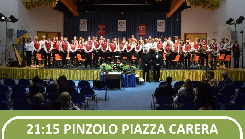 L’Estate è Pinzolo: Giovedì 13 luglio ore 21.15 Concerto del Corpo Musicale G.Verdi di Condino in piazza Carera