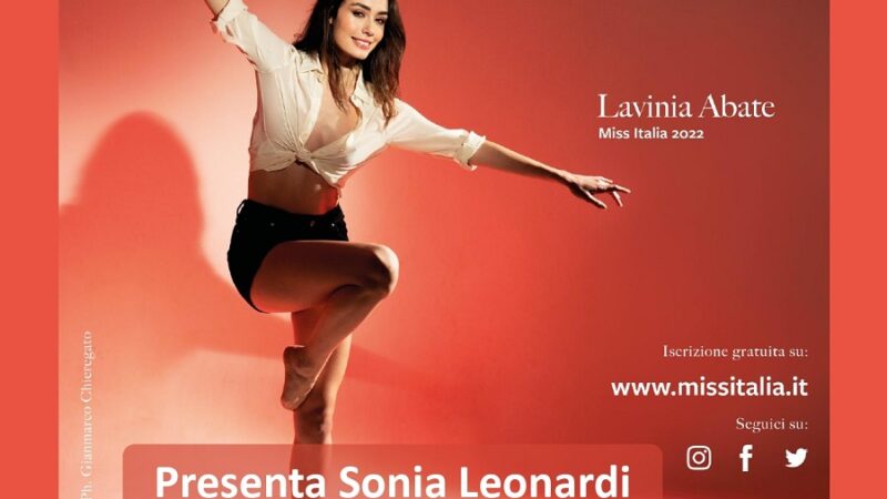 Domenica 30 luglio ore 21 – Miss Italia in piazza Carera