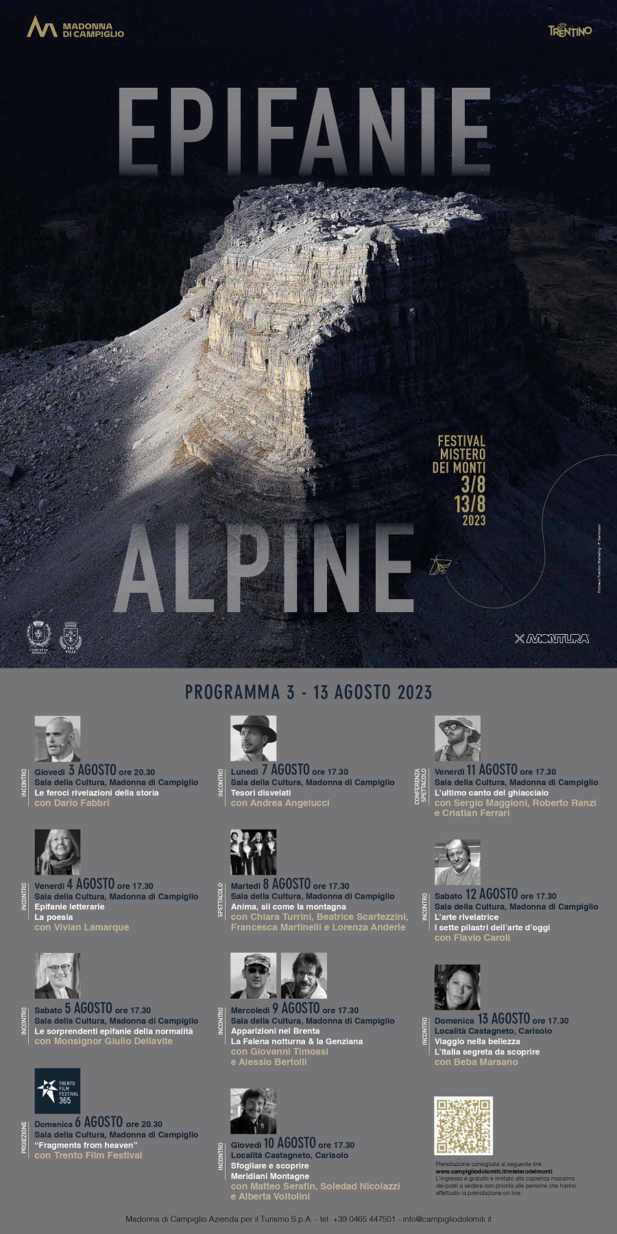Festival Mistero dei Monti “Epifanie Alpine” 3-13 agosto 2023