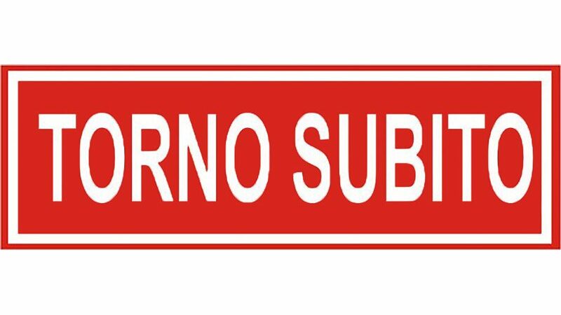 Risposta all’articolo “Torno subito”