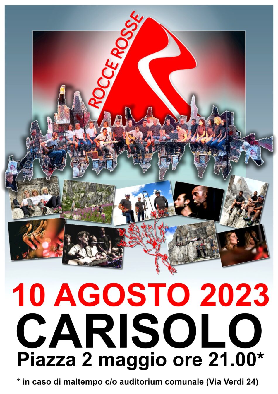 Carisolo – Concerto coro musicale ROCCE ROSSE ed evento RAINBOW COCKTAIL