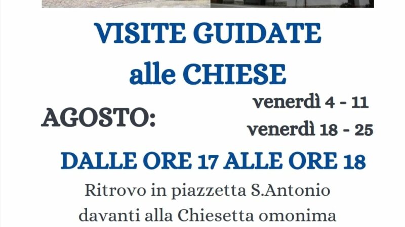 Orario visite guidate alle chiese di Sant’Antonio di Mavignola