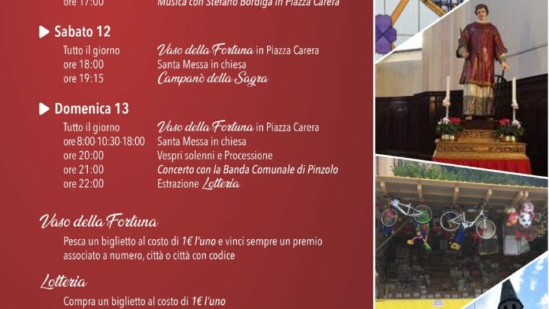 Pinzolo agosto 2023 – SAGRA DI SAN LORENZO