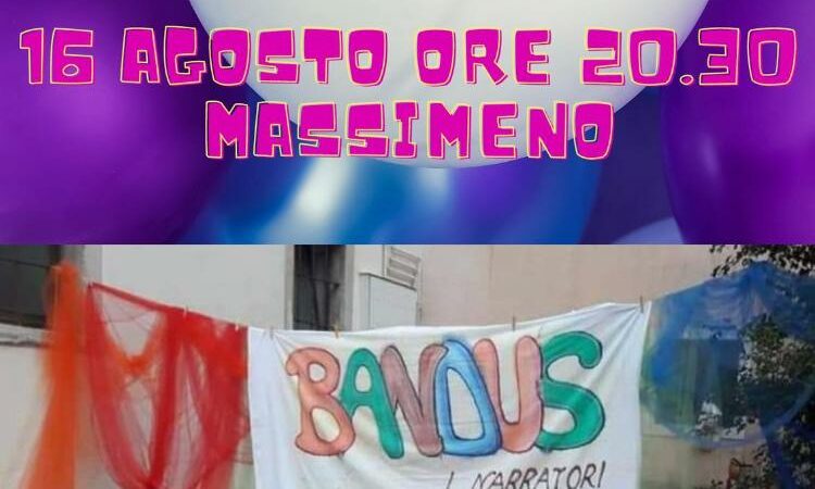 Massimeno Mercoledì 16 agosto ore 20.30 – Storie, storielle e storielline